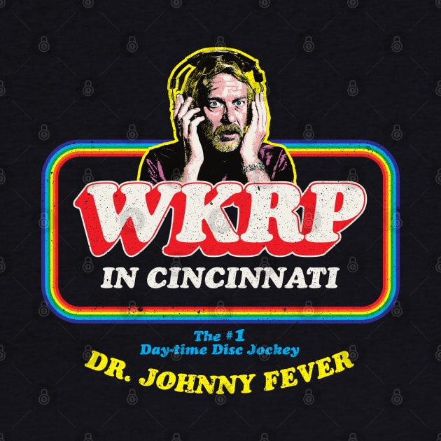 Dr. Johnny Fever WKRP in Cincinnati by Alema Art